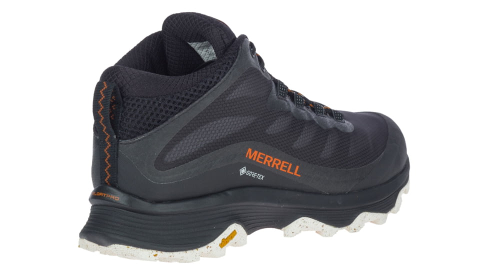 Merrell Moab Speed Mid GORE-TEX Hiking Shoes - Mens, Black, 11.5, J135409-115