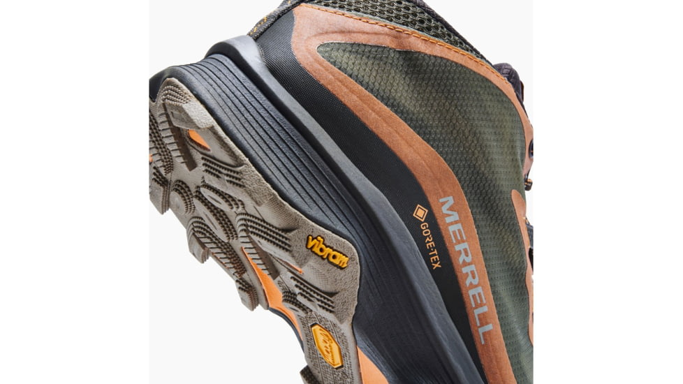 Merrell Moab Speed Mid Gore-Tex Hiking Shoes - Mens, Lichen, 10, Medium, J135411-M-10