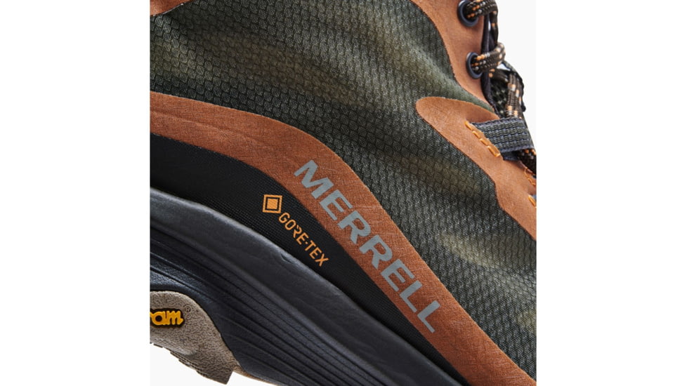 Merrell Moab Speed Mid Gore-Tex Hiking Shoes - Mens, Lichen, 10, Medium, J135411-M-10