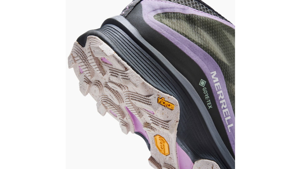 Merrell Moab Speed Mid Gore-Tex Hiking Shoes - Womens, Lichen, 10.5, Medium, J135416-M-10.5