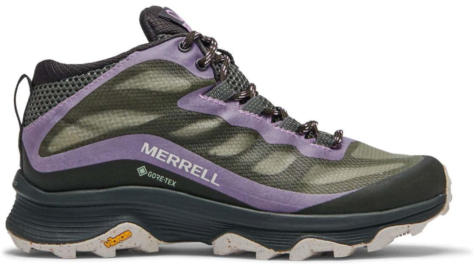 Merrell Moab Speed Mid Gore-Tex Hiking Shoes - Womens, Lichen, 10.5, Medium, J135416-M-10.5