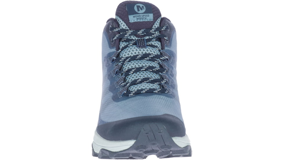 Merrell Moab Speed Mid GORE-TEX Hiking Shoes - Womens, Navy, 7.5, J135418-75
