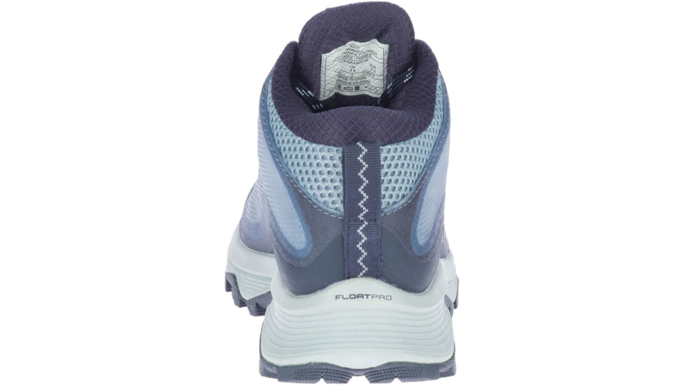 Merrell Moab Speed Mid GORE-TEX Hiking Shoes - Womens, Navy, 7.5, J135418-75