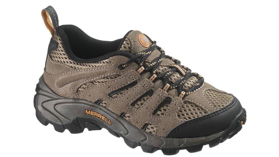 Merrell Moab Ventilator Lace Shoes - Kid's-Walnut-6 kids