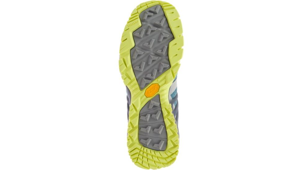 Merrell Mqm Ace Mid Waterproof Hiking Shoes - Women's, Smoke/Lime, Medium, 6.5, J53104-6.5