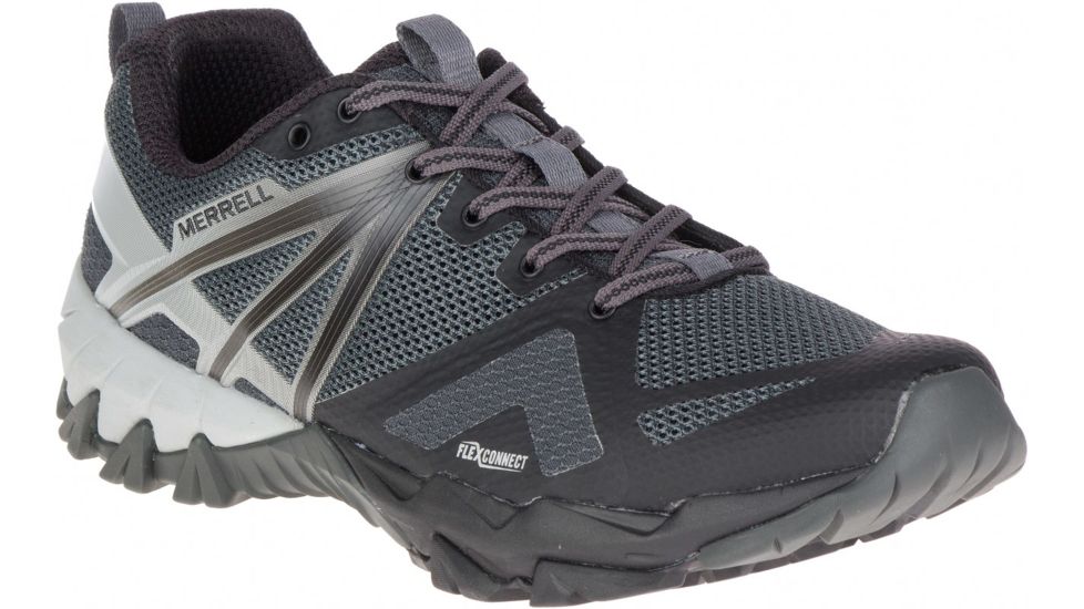 Merrell MQM Flex Hiking Shoe, Medium -Mens, Grey/Black, 7.5 US J12337-1-7.5