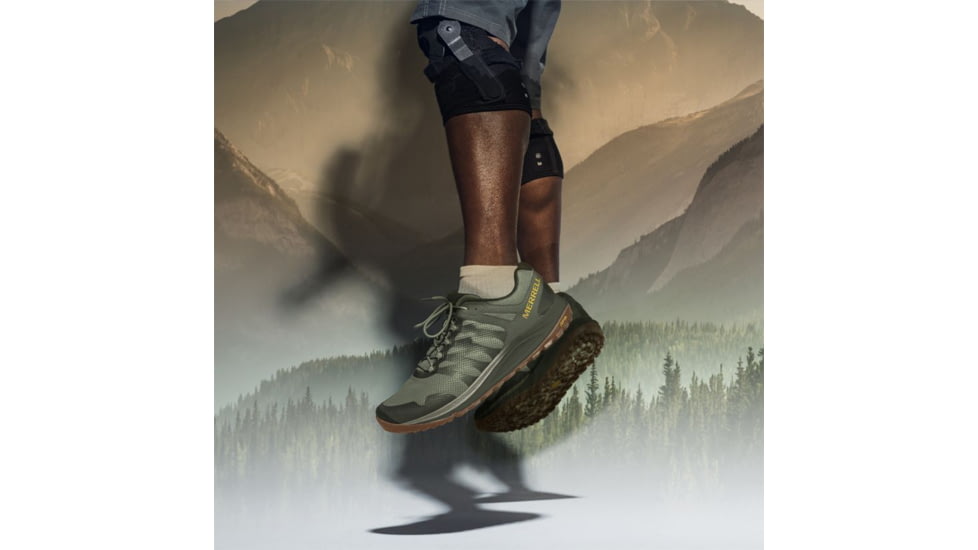 Merrell Nova 2 Trail Running Shoes - Mens, Olive, 10.0, J035567-10