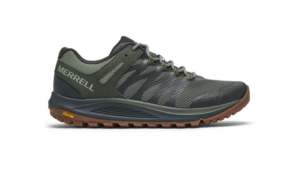 Merrell Nova 2 Trail Running Shoes - Mens, Olive, 10.0, J035567-10