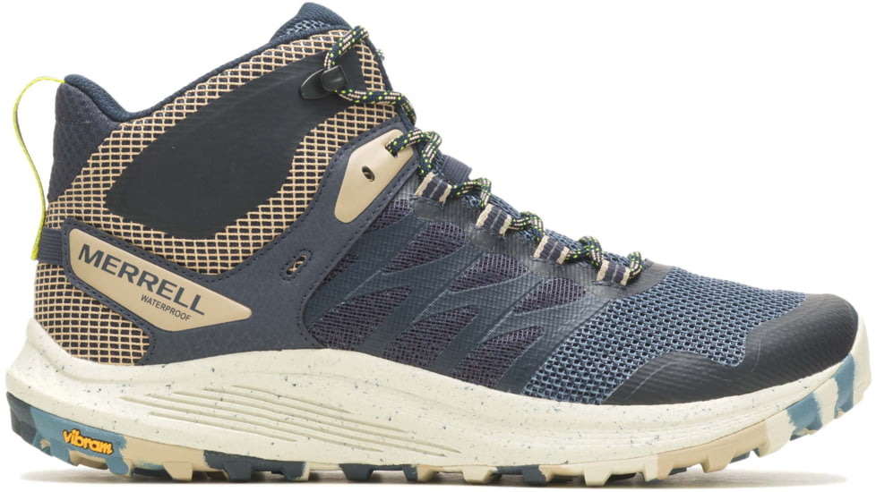 Merrell Nova 3 Mid Waterproof - Mens, Navy, 10, J067627-M-10