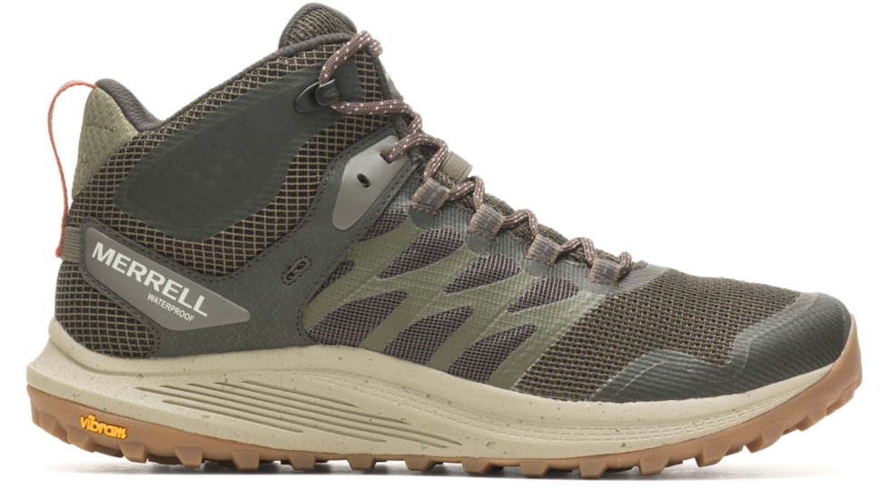 Merrell Nova 3 Mid Waterproof - Mens, Olive, 9.5, J067625-M-9.5