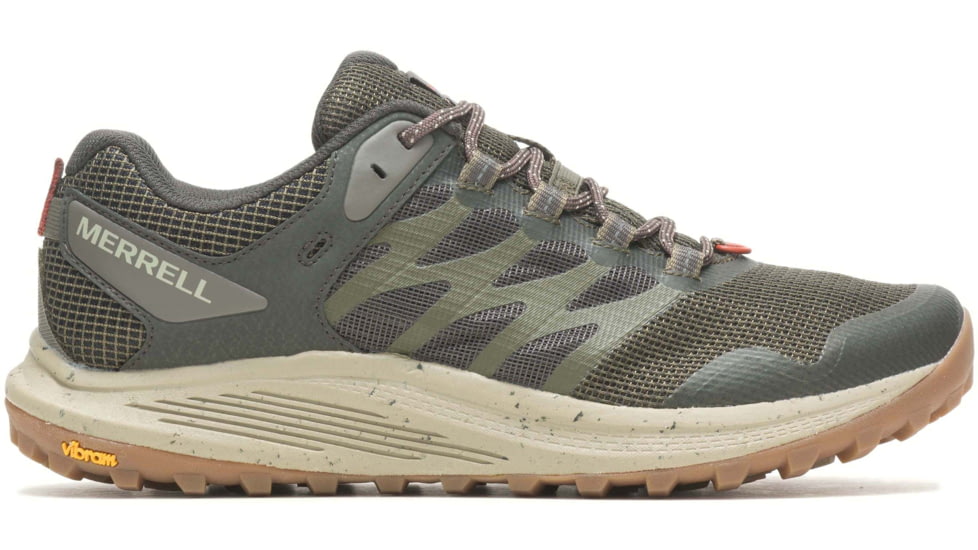 Merrell Nova 3 Shoes - Mens, Olive, 10.5, J067609-M-10.5