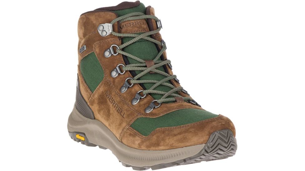 Merrell Ontario 85 Mid Waterproof - Mens, Forest, Medium, 09.0, J16929-301-09.0