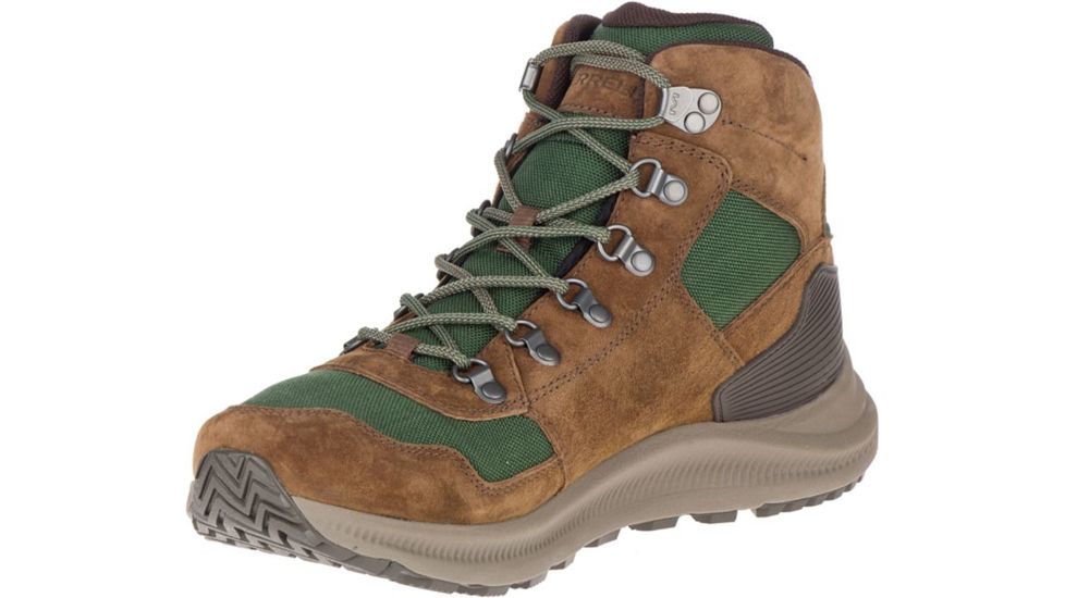 Merrell Ontario 85 Mid Waterproof - Mens, Forest, Medium, 09.0, J16929-301-09.0