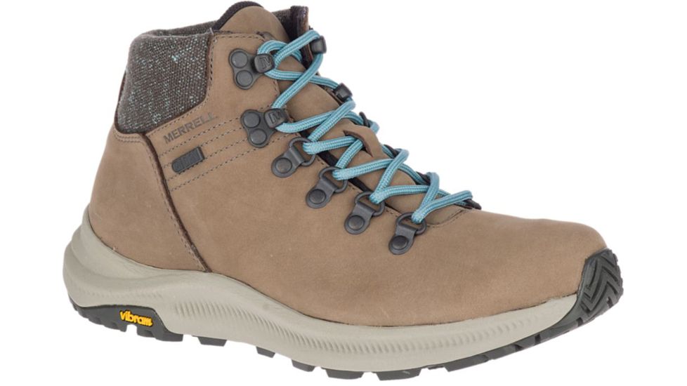 Merrell Ontario Mid Waterproof Hiking Shoes - Womens, Boulder, 9 US, J84846-710-09.0