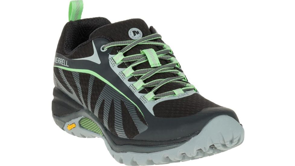 Merrell Siren Edge Waterproof Hiking Shoe - Women's-Black/Paradise-Medium-6