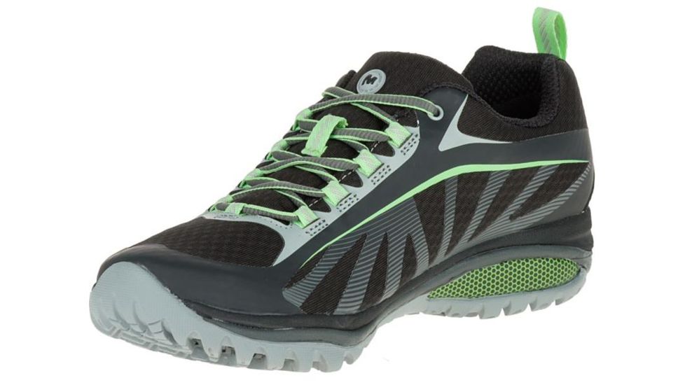 Merrell Siren Edge Waterproof Hiking Shoe - Women's-Black/Paradise-Medium-6