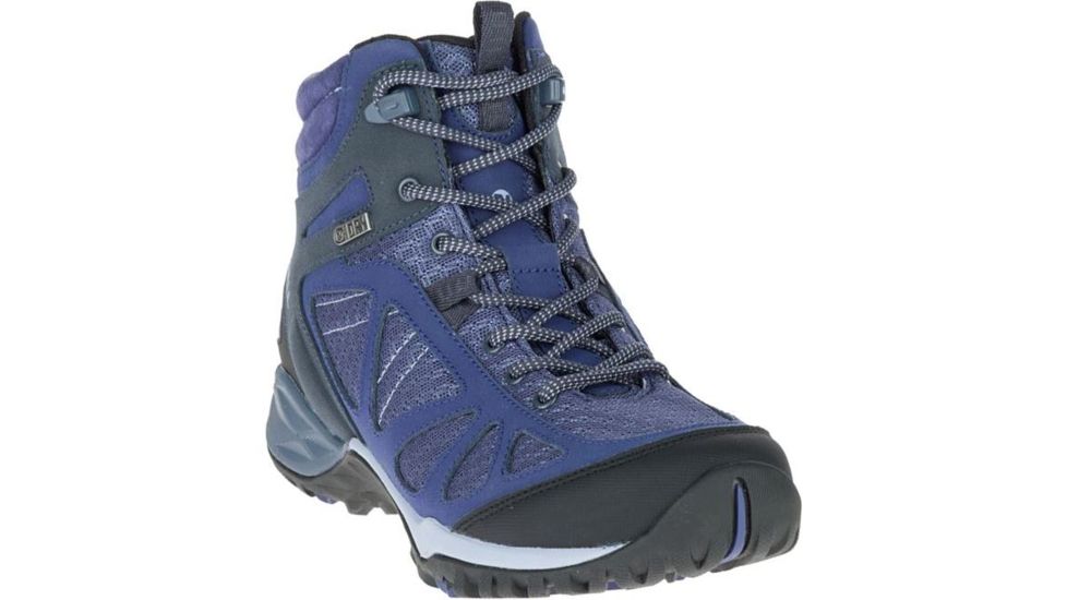 Merrell Siren Sport Q2 Mid Waterproof Hiking Boot - Women's-Crown Blue-Medium-6