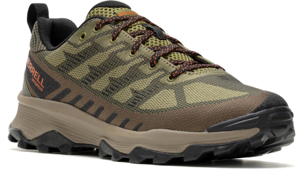Merrell Speed Eco Waterproof Shoes - Mens, Avocado/Kangaroo, 11.5, J037003-M-11.5