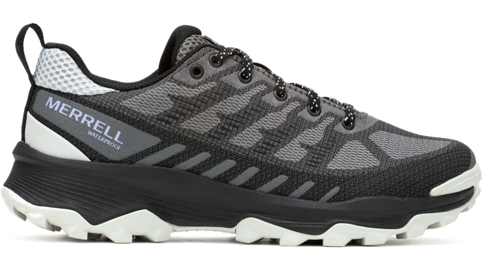 Merrell Speed Eco Waterproof Shoes - Womens, Charcoal/Orchid, 9, J037182-M-9