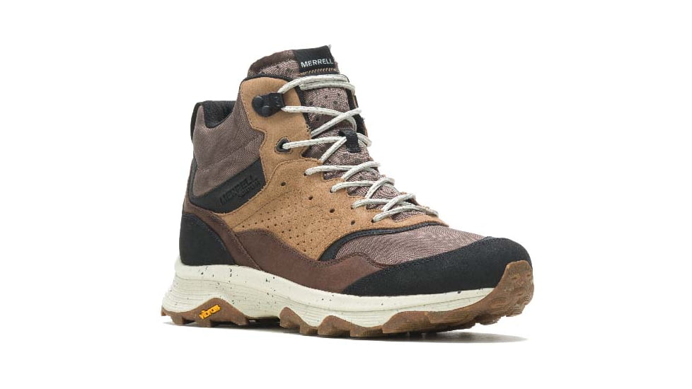 Merrell Speed Solo Mid Waterproof Shoes - Mens, Earth, 12 US, J004533-12.0