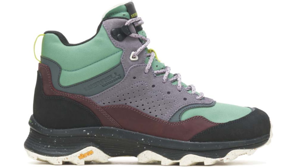Merrell Speed Solo Mid Waterproof Shoes - Womens, Jade, 10 US, J005098-10.0