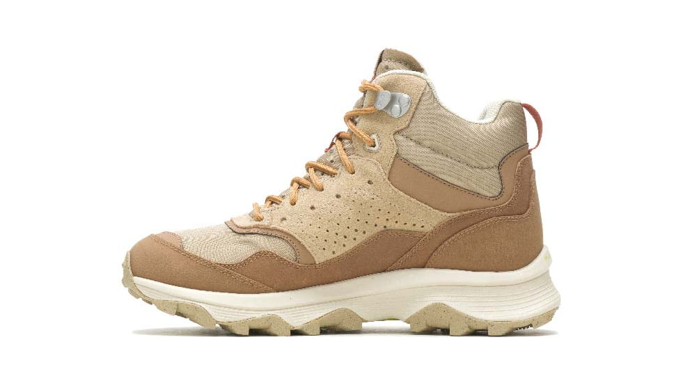 Merrell Speed Solo Mid Waterproof Shoes - Womens, Tobacco/Gold, 9.5 US, J005386-09.5