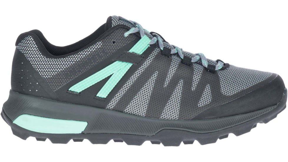 Merrell Zion FST Hiking Shoe - Womens, Black/Wave, 9, Black/Wave, 9, J035382-Black/Wave-9