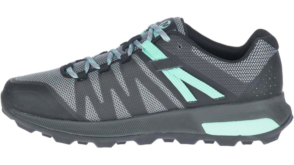 Merrell Zion FST Hiking Shoe - Womens, Black/Wave, 9, Black/Wave, 9, J035382-Black/Wave-9
