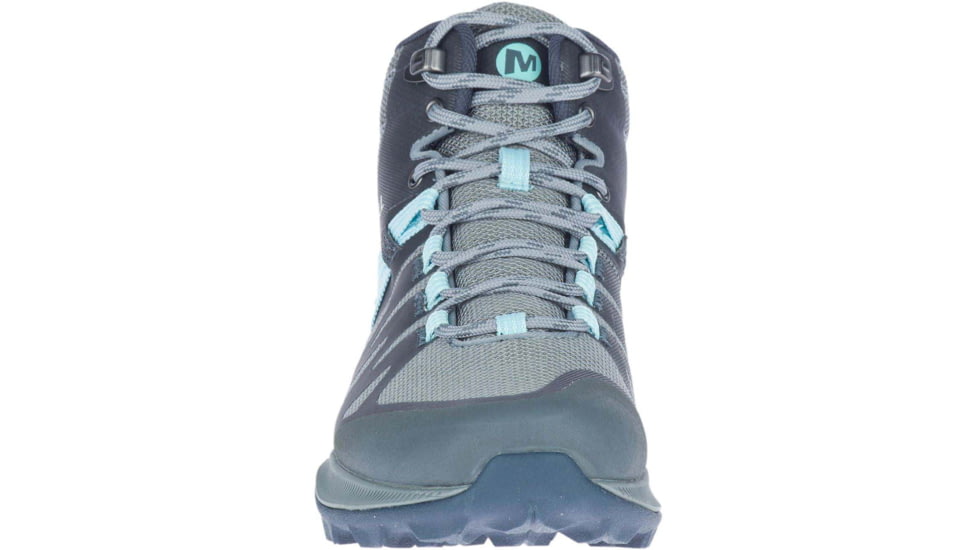 Merrell Zion FST Mid Hiking Shoe - Womens, Storm/Canal, 7, Storm/Canal, 7, J035404-Storm/Canal-7