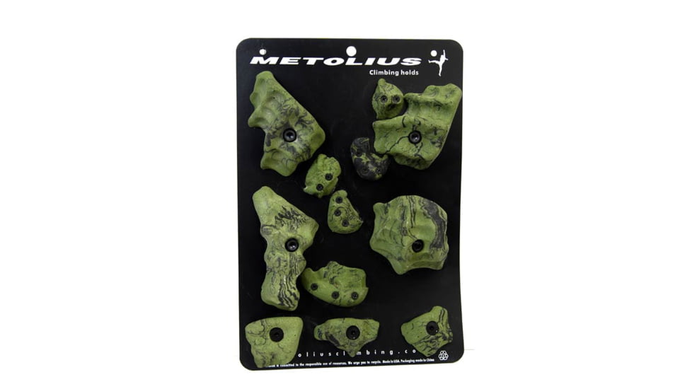 Metolius Bouldering Holds Set 12 pk - Incredible Helkes