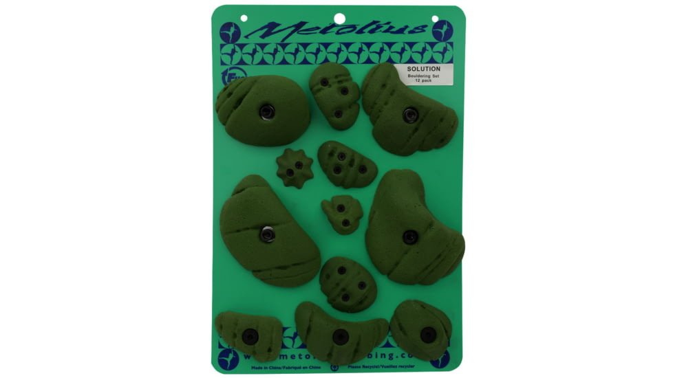 Metolius Bouldering Holds Set - 12 pk-Solution