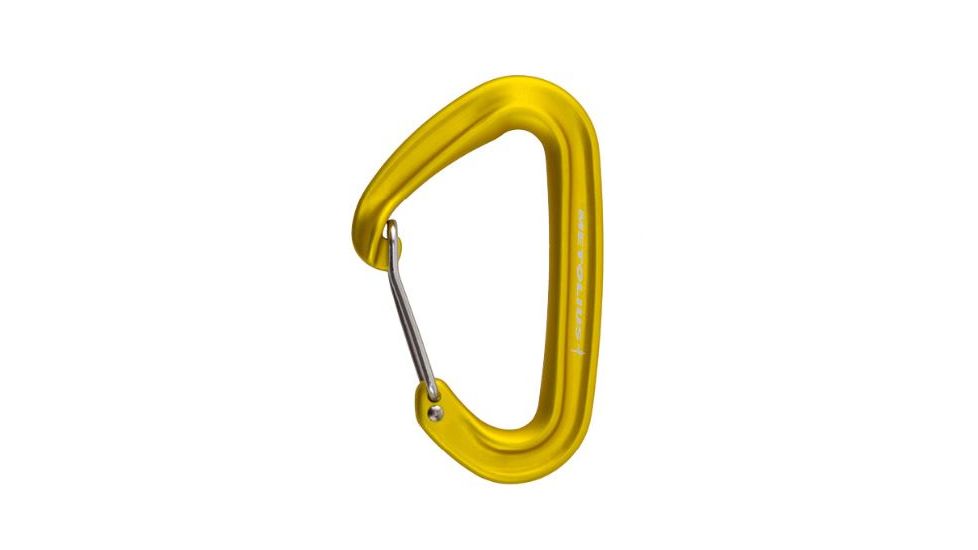 Metolius Bravo II Wiregate Carabiners, Yellow, BRWR002.07