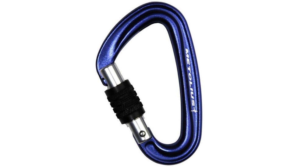 Metolius Bravo Locking Biner-Blue