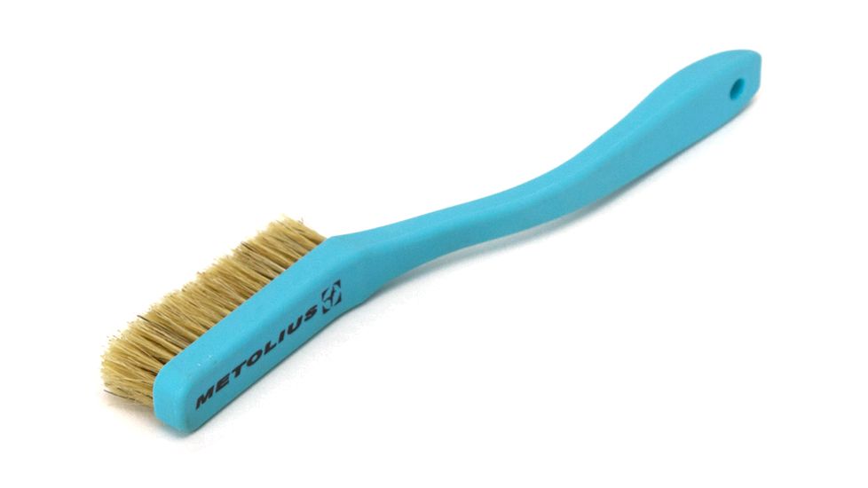 Metolius Deluxe Boar's Hair Brush, Light Blue, BOHB001.02