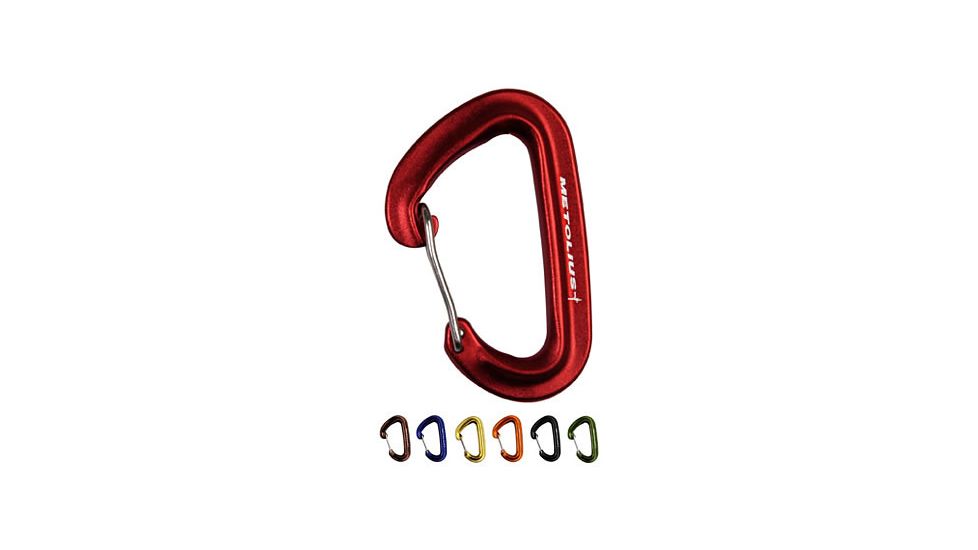 Metolius FS Mini Wiregate Carabiner, Black, FSMI002.01