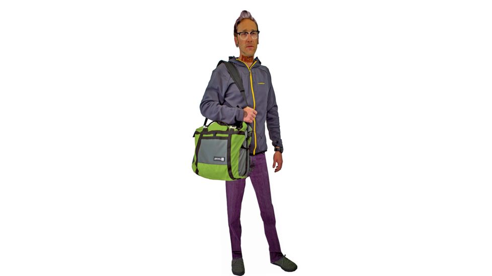 Metolius Gym Bag, Green/Gray, 28L, GYMB001.03