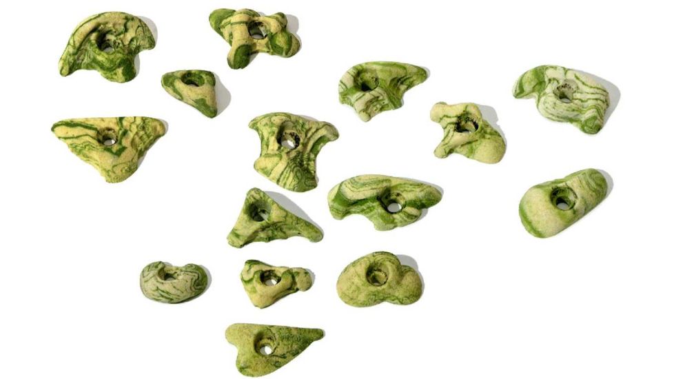 Metolius Micro Climbing Holds - 15 Pack-Naturals