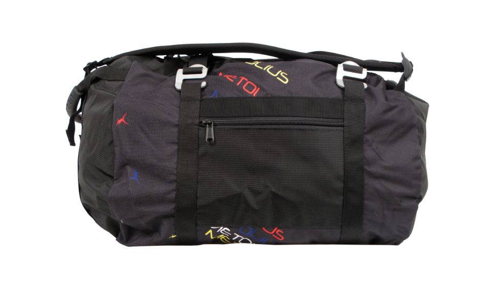 Metolius Ropemaster Improved Rope Bag-Black Cross Clipper