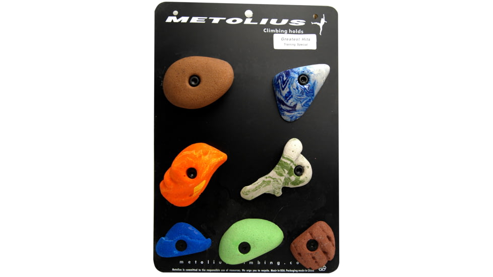 Metolius Super 7 Climbing Holds Set - Incut Edges