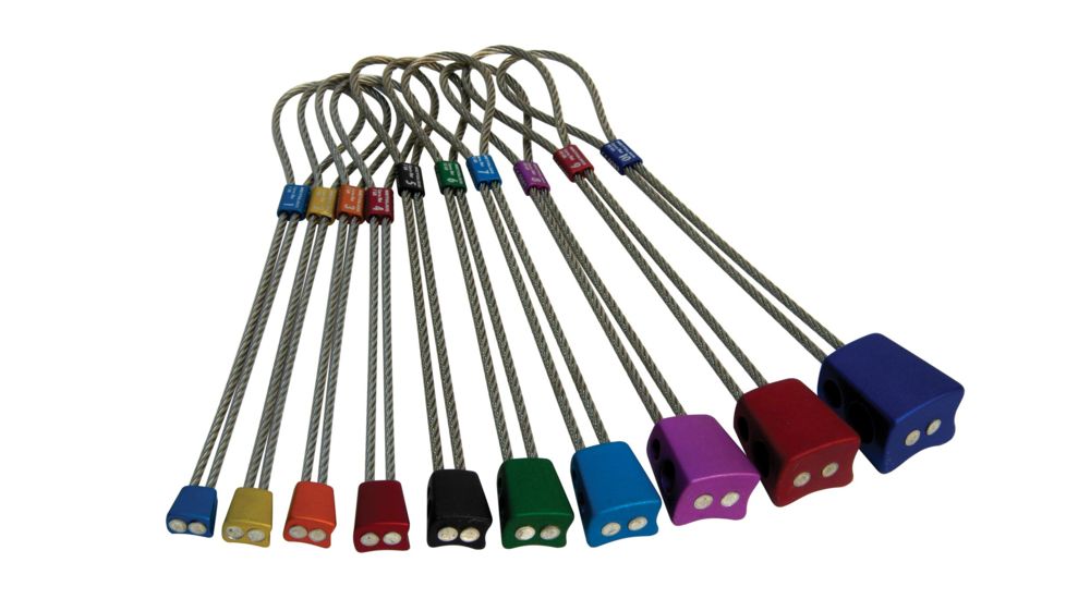 Metolius Ultralight Asymmetric Curve Nut, Dark Blue, 10, UACN010