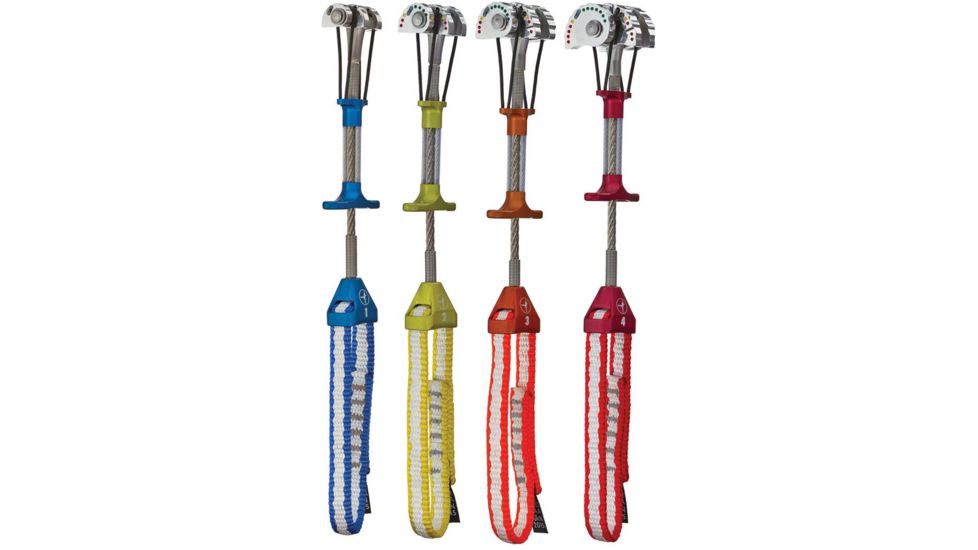 Metolius Ultralight Master Cam, #1-4 Pack, Blue/Red, MAST111