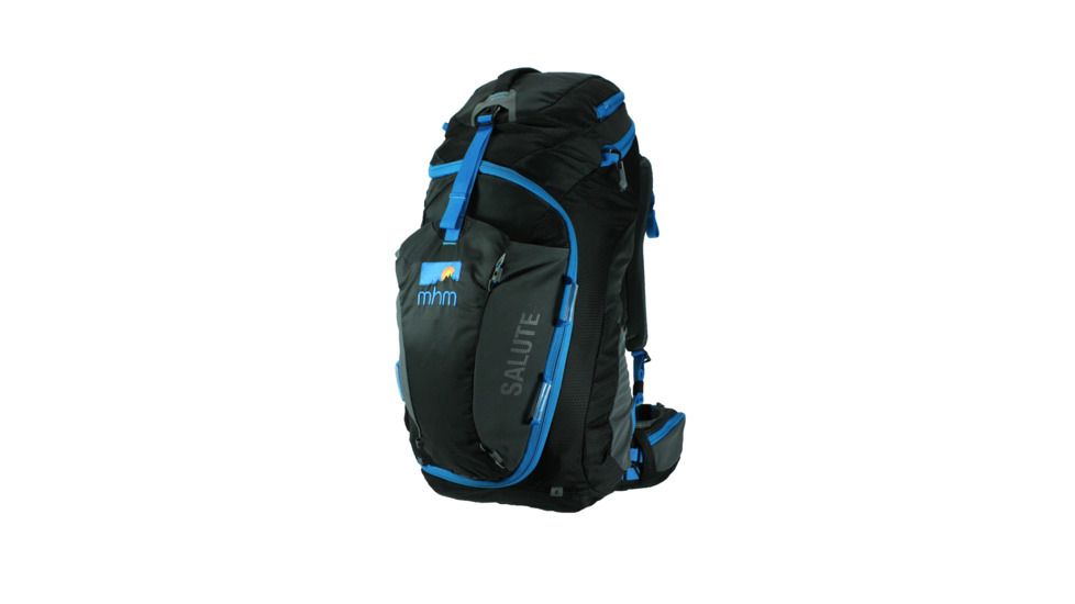 MHM Salute 34 Backpack -Midnight Black