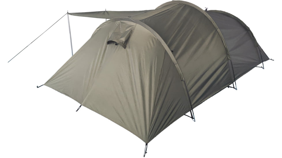 MIL-TEC Storage Space Tent, 3 Person, OD Green, 159 x 75 x 51 in, 14226000