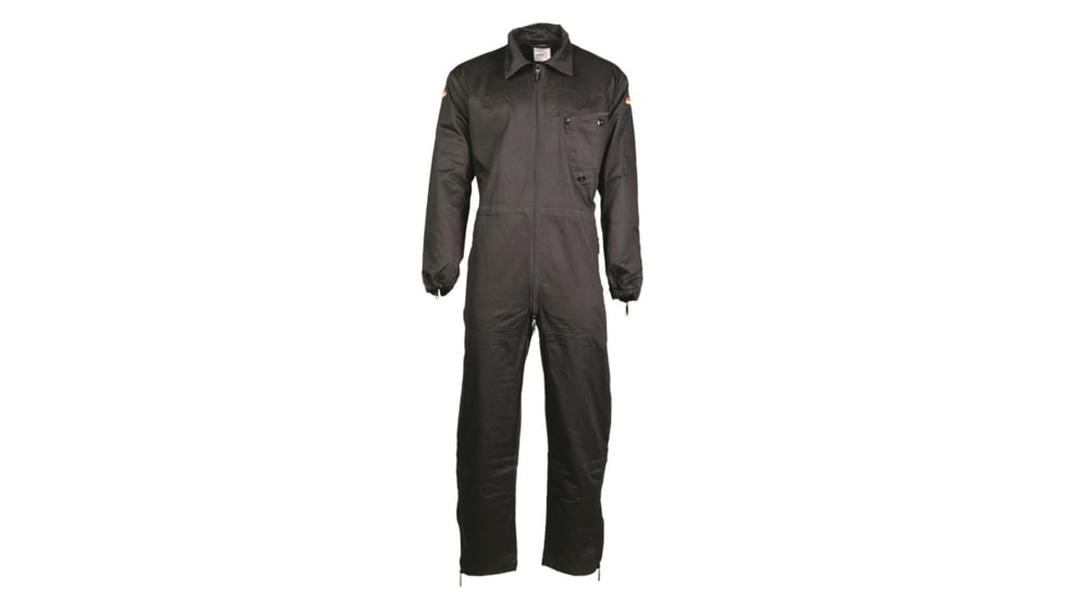MIL-TEC German Style Tanker Coverall, Black, Extra Large, 11704002-905