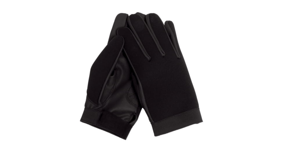 MIL-TEC Long Neoprene Gloves, Black, Small, 11659002-902