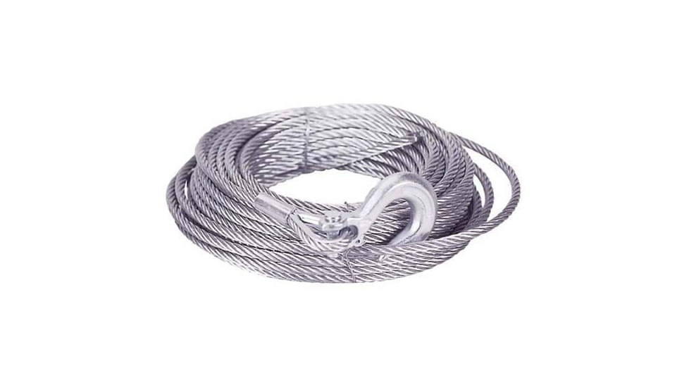 Mile Marker Cable &amp; Hook, 3/8 in x 80 ft, 19-50020C