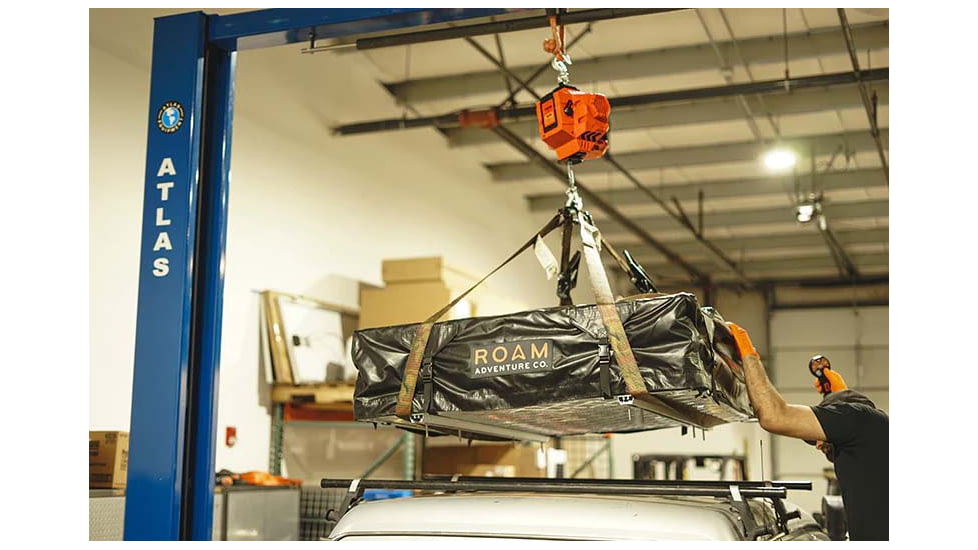 Mile Marker Rhino Pull Winch, 1000 lb, Portable, 24V, 71-1000