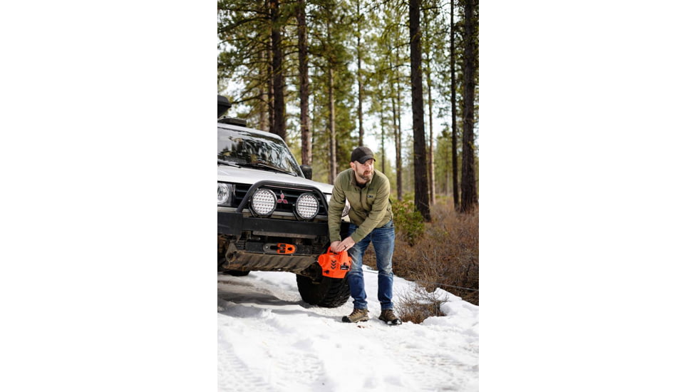 Mile Marker Rhino Pull Winch, 1000 lb, Portable, 24V, 71-1000