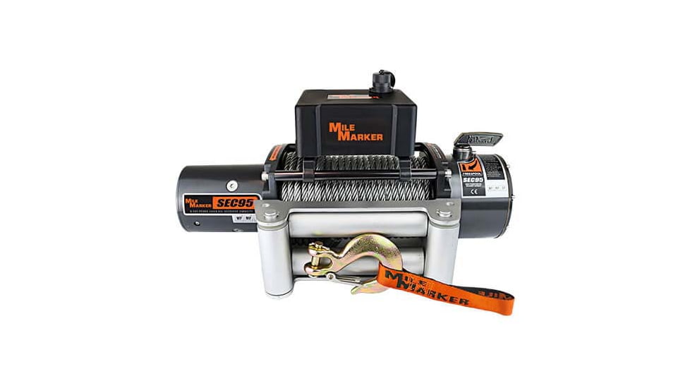 Mile Marker SEC9.5 Truck/SUV/Jeep Winch, 9.500 lb Capacity, 76-50246BW