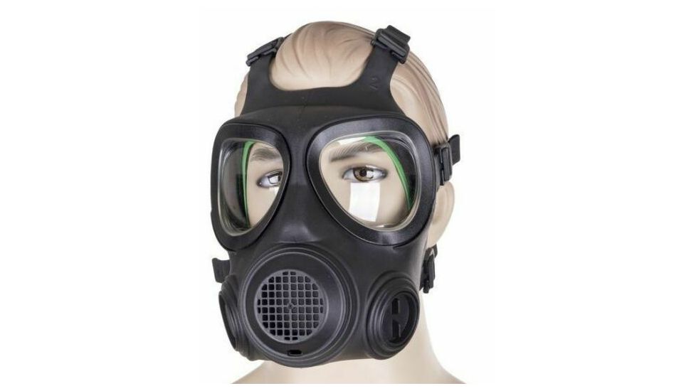 Army Navy Sales A4 Forsheda Gas Mask Respirator Only, Black, WGMA4NR